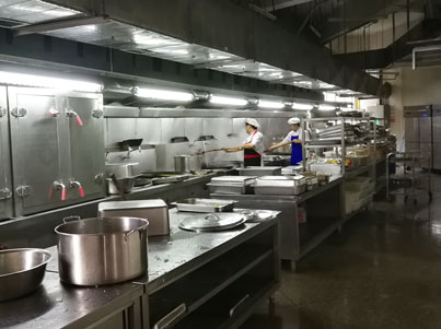 中学饭堂千亿球友会工程