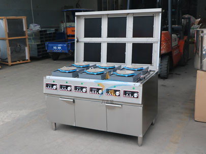 立式商用煲仔炉实拍图