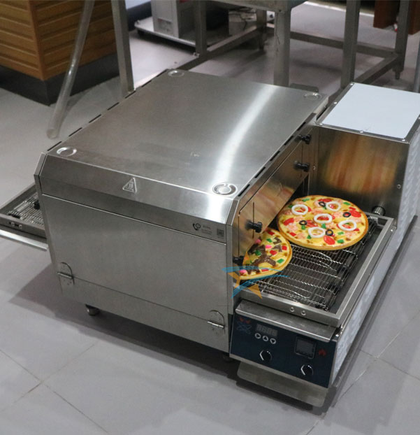 履带式电热披萨炉实拍图