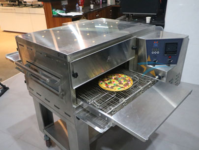 履带式电热披萨炉实拍图