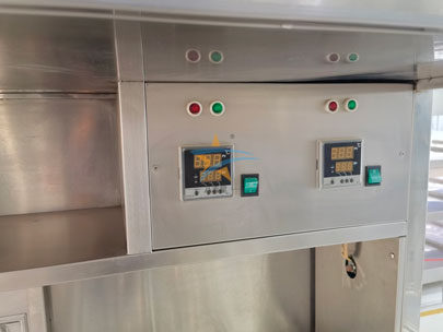 外卖保温柜实拍图