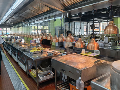 大型食堂千亿球友会工程案例