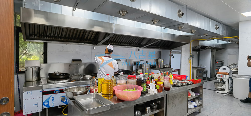 200-300人公司食堂千亿球友会工程3d效果图