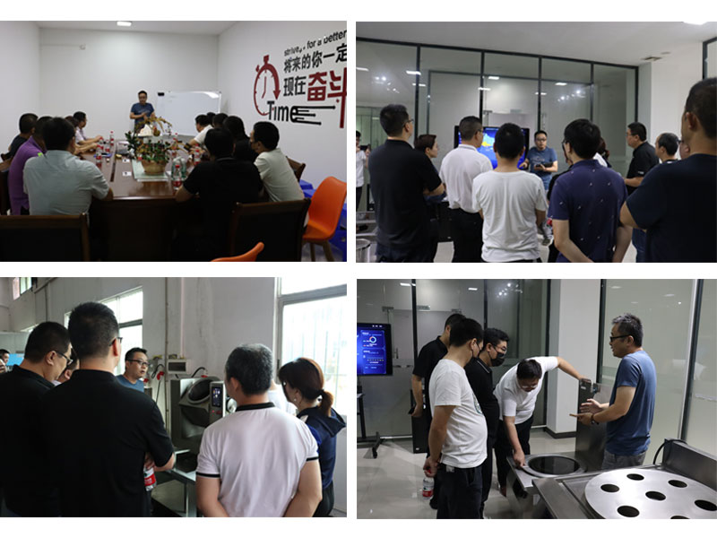 八吉星旗下本物千亿球友会设备研发基地观摩学习千亿球友会设备产品
