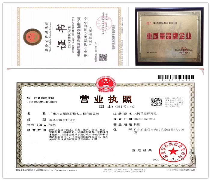 八吉星商用千亿球友会公司营业执照、证书 八吉星商用千亿球友会公司营业执照、证书