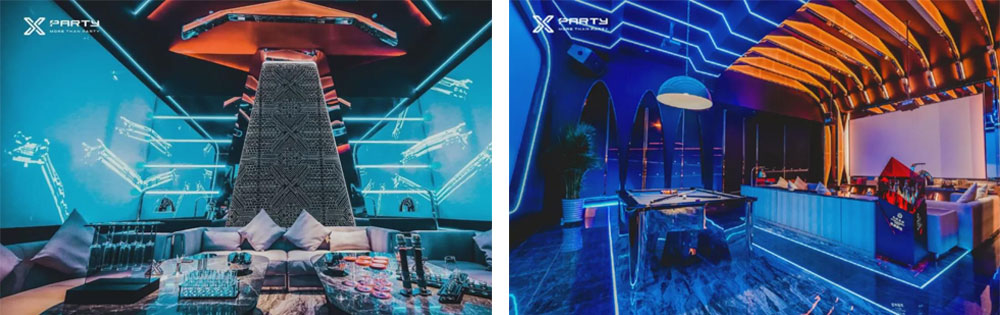 X PARTY主题KTV商用千亿球友会工程案例