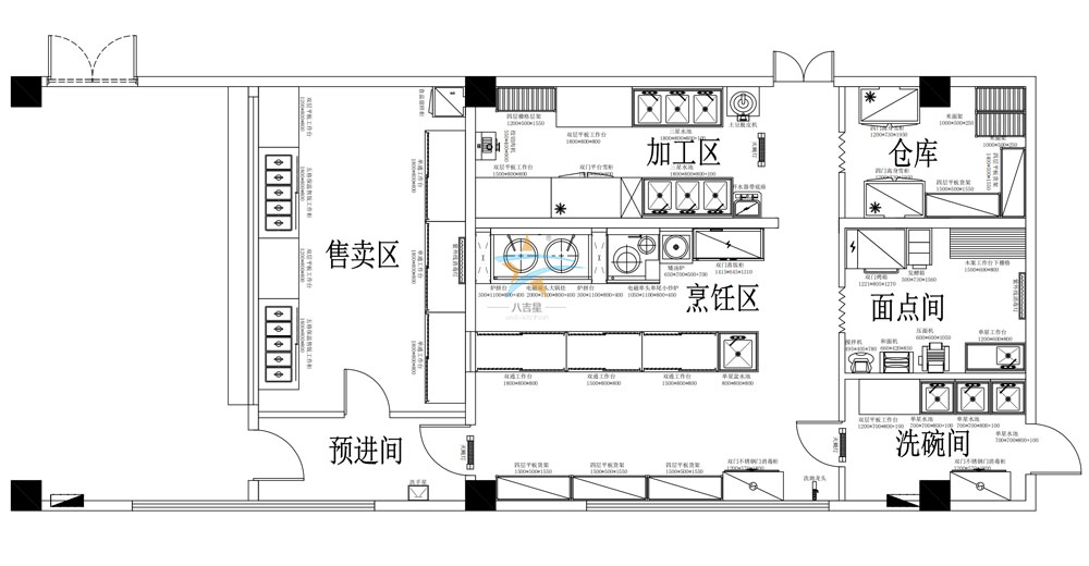 见炬科技员工食堂千亿球友会工程设计图 见炬科技员工食堂千亿球友会工程设计图