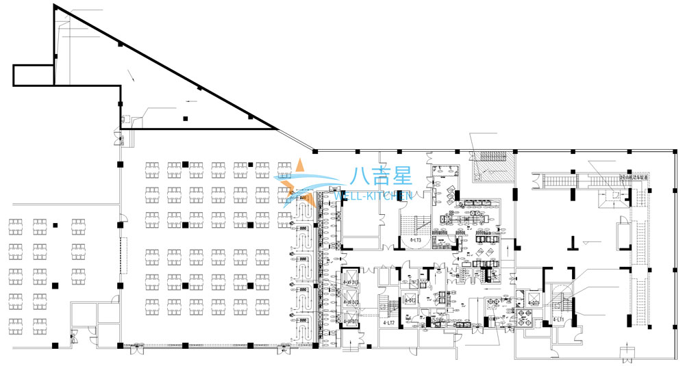京广协同创新中心负一层千亿球友会工程设计图