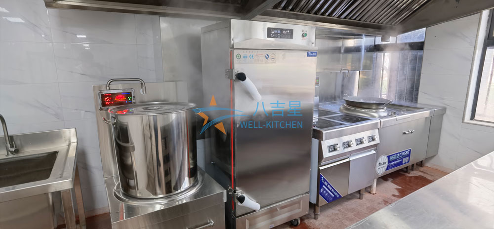 中山百盛生物科技食堂千亿球友会工程烹饪区