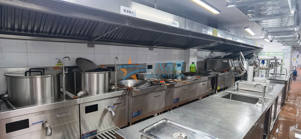 深圳开立生物医疗员工食堂千亿球友会工程烹饪区