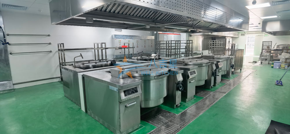 珠海高华城市服务配送中心千亿球友会烹饪区