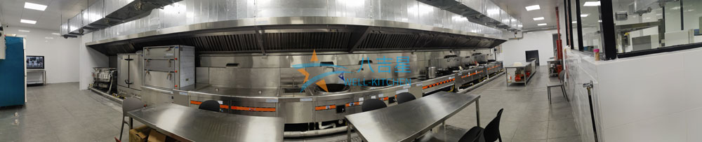 佛山美巢湾科技公司员工食堂千亿球友会全景图
