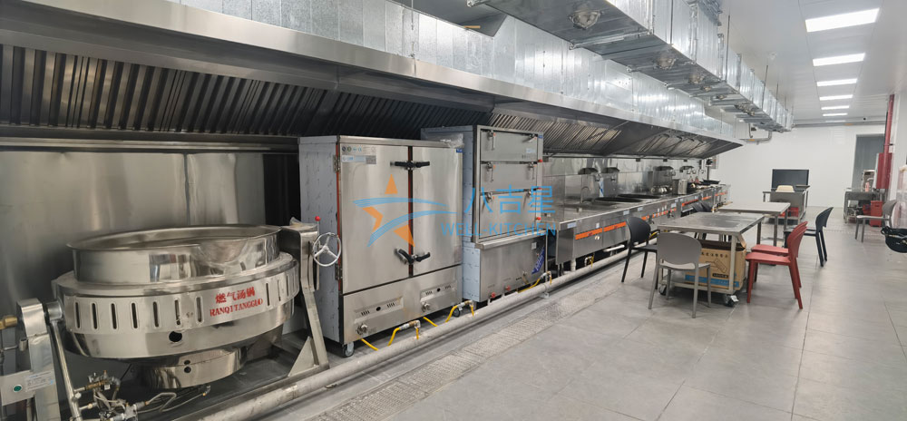 佛山美巢湾科技公司员工食堂千亿球友会工程
