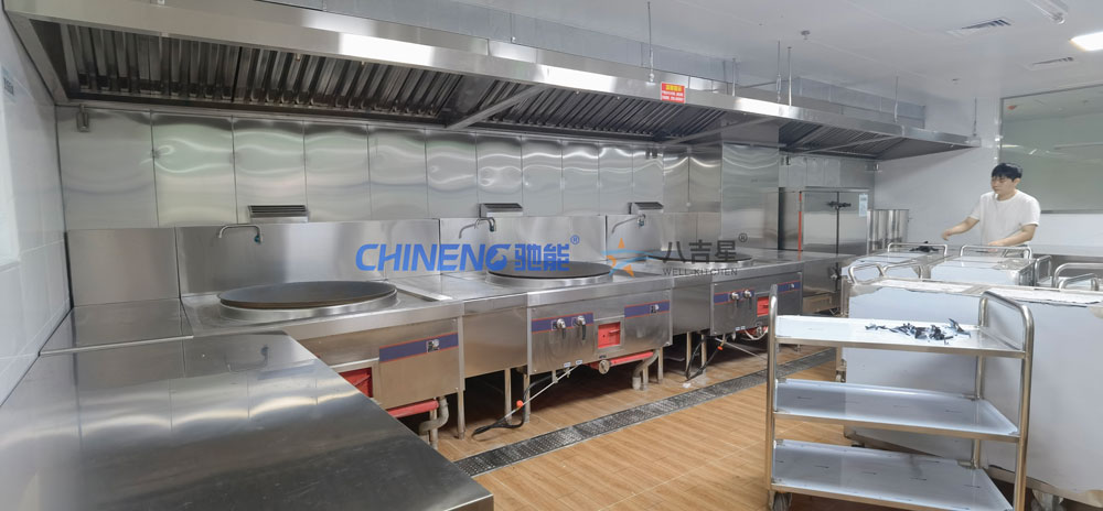 深圳光明玺云幼儿园食堂千亿球友会烹饪区