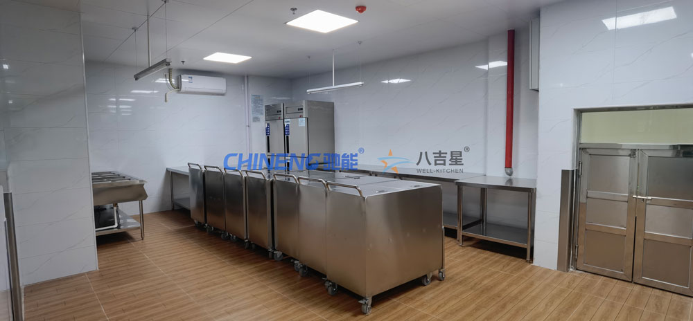 深圳光明玺云幼儿园食堂千亿球友会配餐间