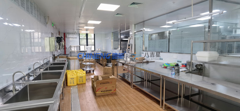 深圳光明玺云幼儿园食堂千亿球友会预处理区
