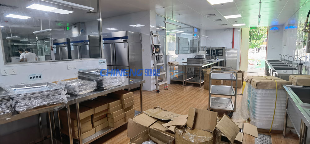 深圳光明玺云幼儿园食堂千亿球友会预加工区