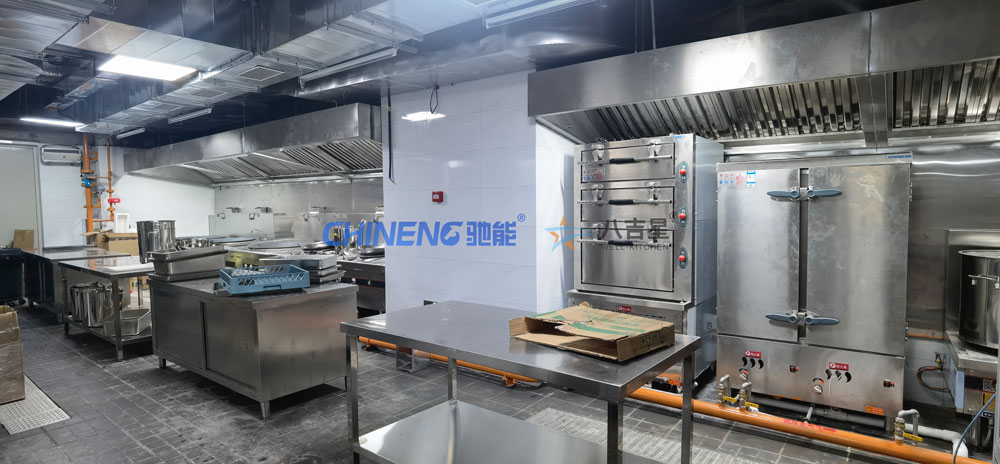 深圳光明贝特瑞2楼员工食堂千亿球友会烹饪区
