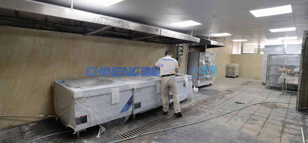联明电源员工食堂千亿球友会工程烹饪间