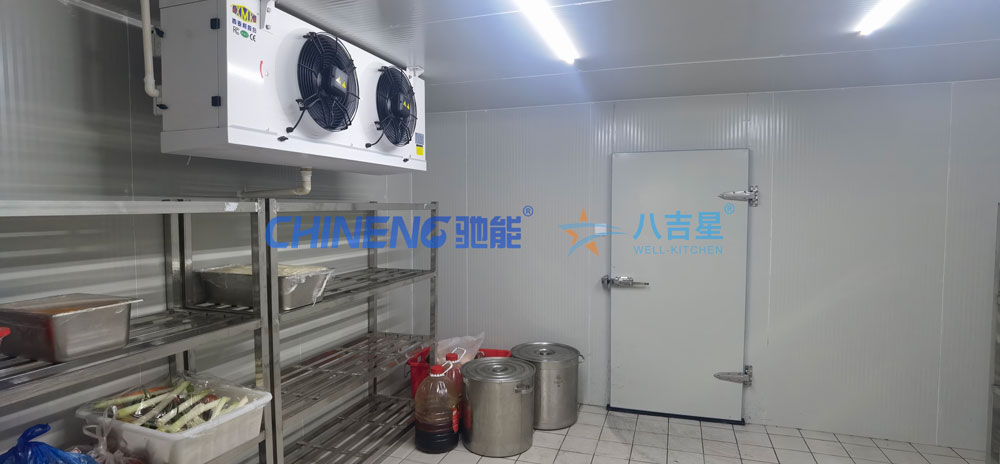 某大学第五食堂千亿球友会工程 冷库冷冻区