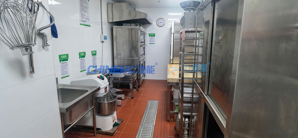 深圳建设集团员工食堂千亿球友会面点间