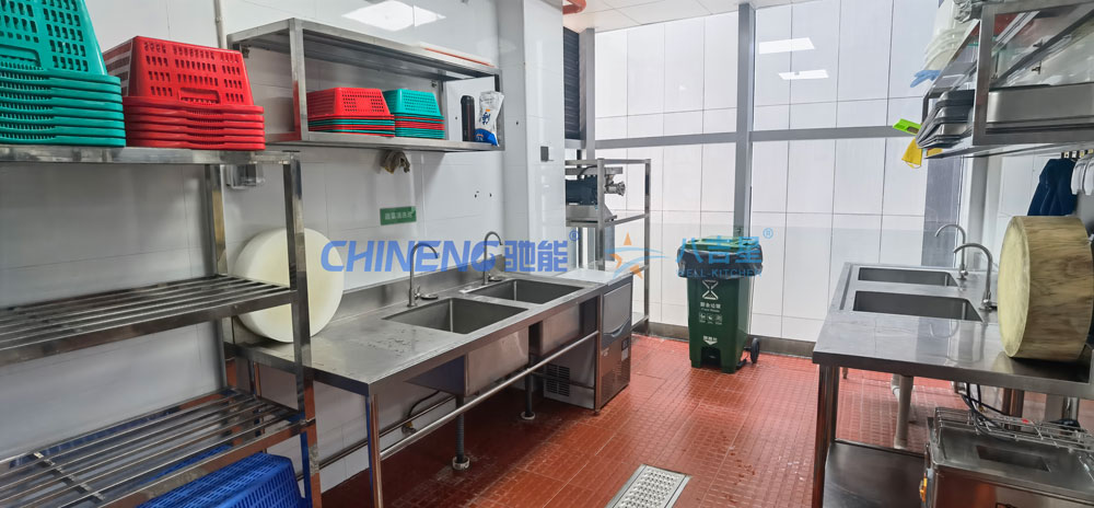 深圳建设集团员工食堂千亿球友会处理间